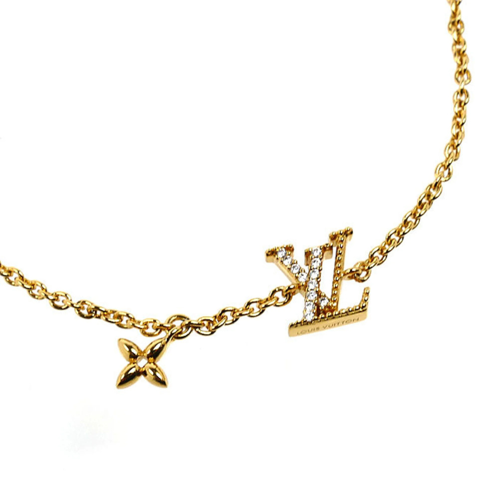 LOUIS VUITTON Gold Charm Bracelet - Picture 2 of 5